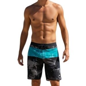 RVCA Men's size 36 Performance Stretch Swim Surf Board Shorts 10" Beach Resort